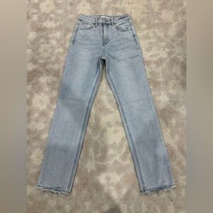 Stylish Gray Women's Boot Cut Jeans